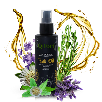 QiRah Hair Growth Oil –  (100ml each)