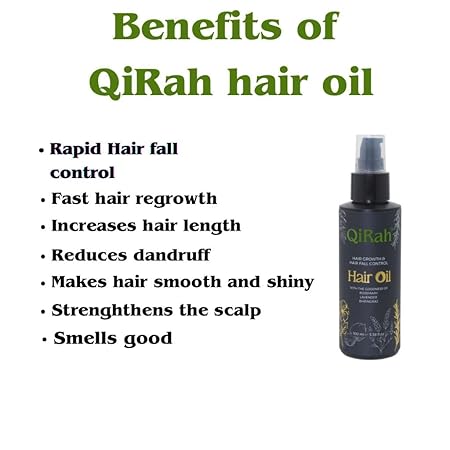 QiRah Hair Growth Oil –  (100ml each)